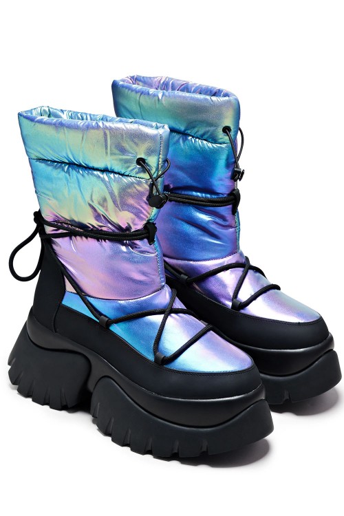 Glass Mirage Boots - Koi