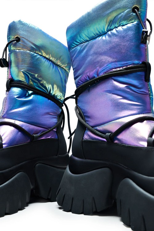 Glass Mirage Boots - Koi