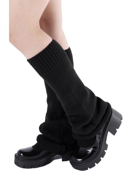 Knited Leg Warmer - Black