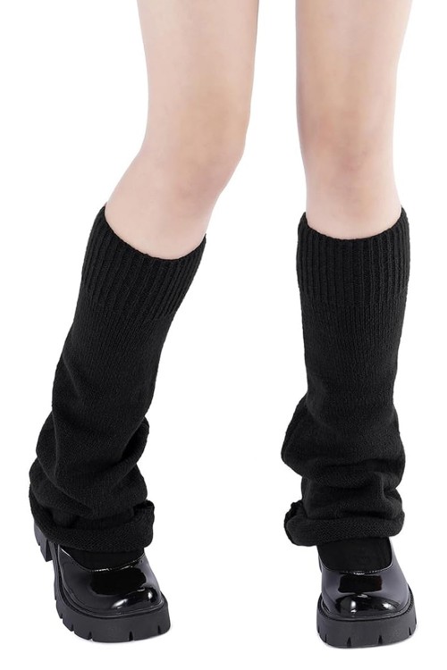 Knited Leg Warmer - Black