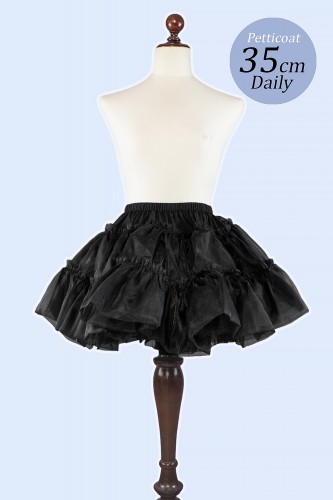 Petticoat Daily 35cm Negro...