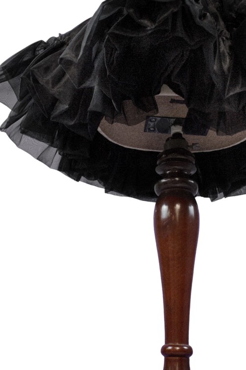 Petticoat Daily 35cm Black - Aurora & Ariel