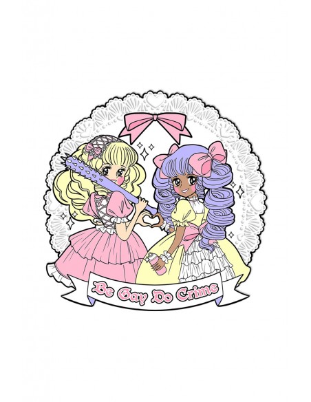 Be Gay Do Crime Fairy Kei Sticker - Mezzo Studio