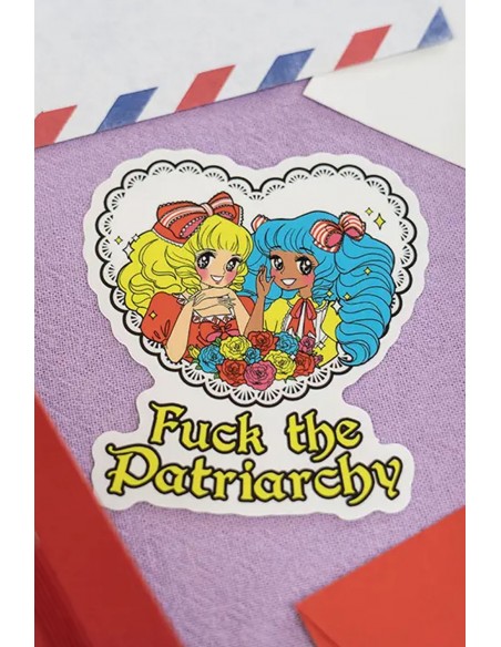 Sticker F*ck the Patriarchy Vintage - Mezzo Studio