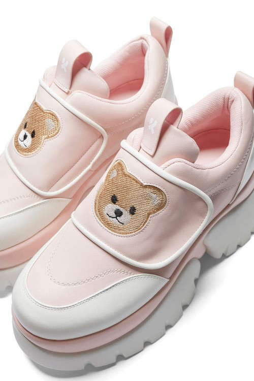 Zapatos de Plataforma Teddy Sura Rosa Pastel - Koi