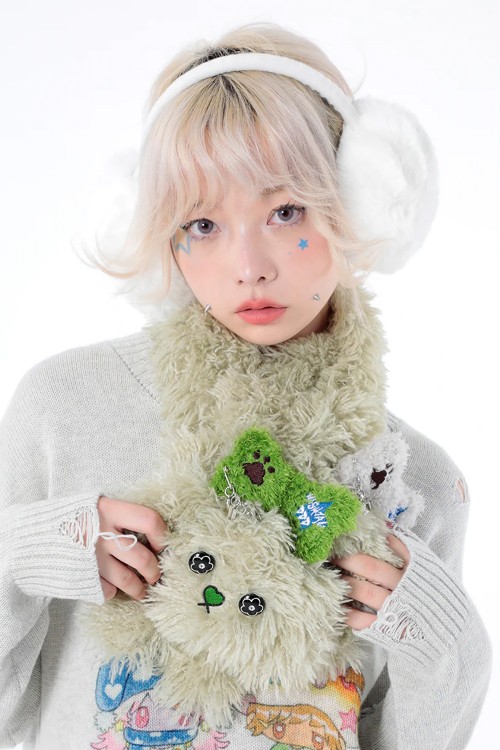 Clips Para el Pelo / Broche Plush Bone - Hashtag DDD