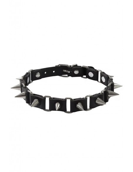 Gargantilla Choker de Pinchos Gap Spikes - Negro