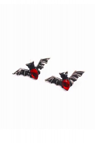 Bat Blood Earrings