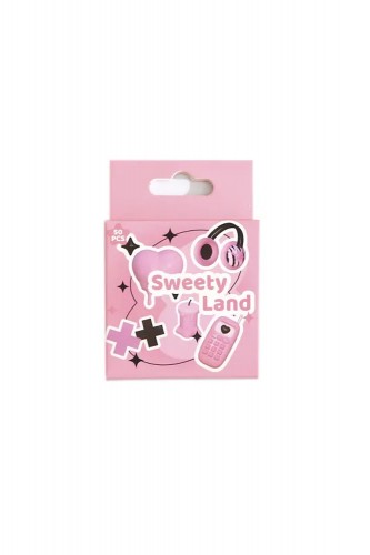 Stickers Sweety Land - Rosa