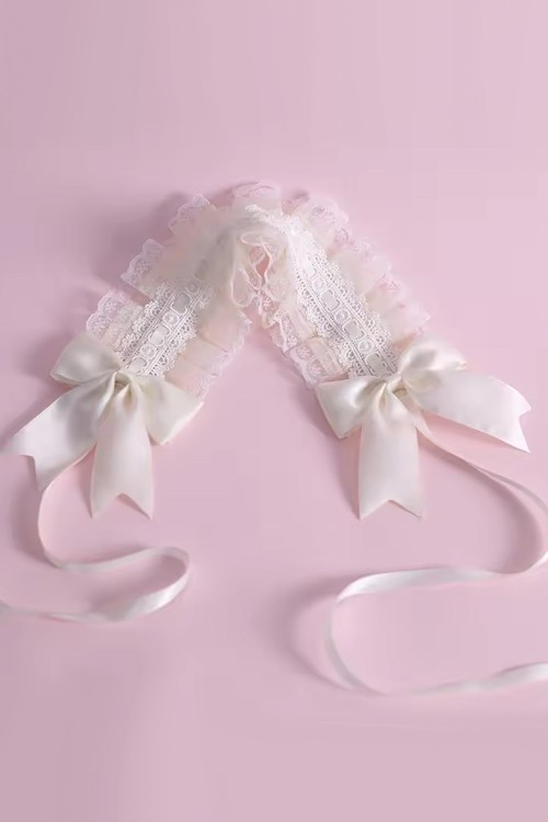 Headdress Cofia Lolita - Crema