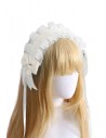 Headdress Cofia Lolita - Crema
