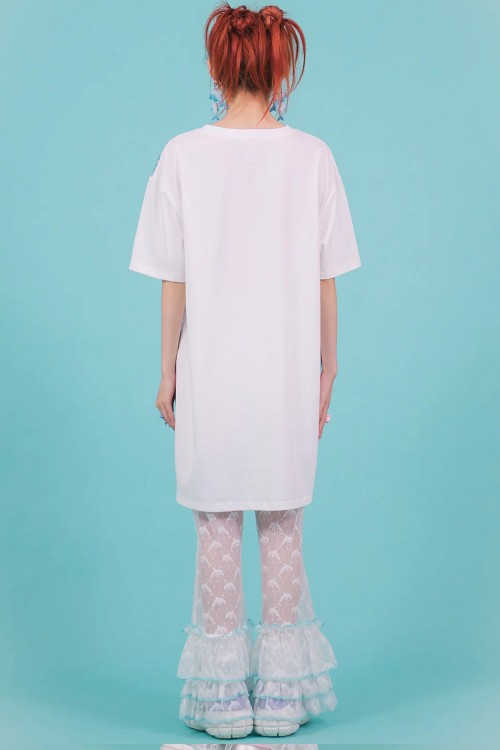 Camiseta Super Oversize Glass Dolphin ~ FruFru