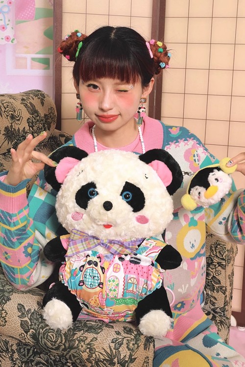 Mochila Peluche Panda School ~ Lutra Jump