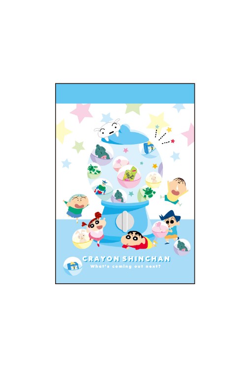 Crayon Shin-chan Capsule Toys Mini Memo Pad