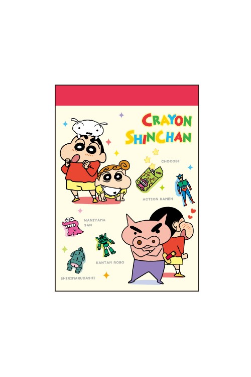 Crayon Shin-chan Takaramomo Mini Memo Pad