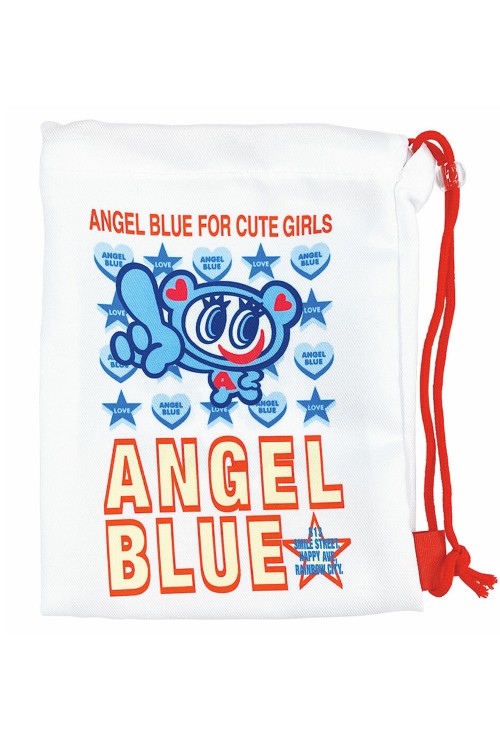 Bolsita Multiusos Angel Blue - White Logo