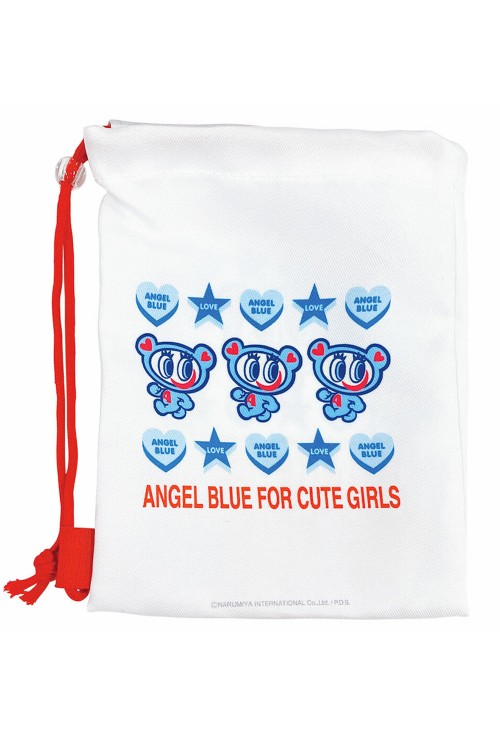 Bolsita Multiusos Angel Blue - White Logo