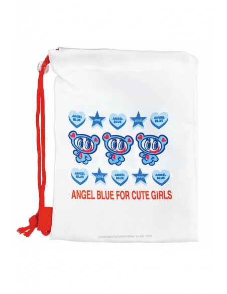 Bolsita Multiusos Angel Blue - White Logo