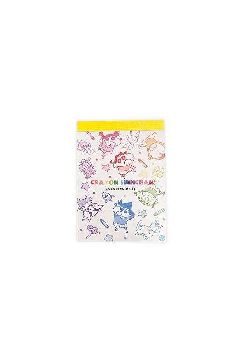 Mini Bloc de Notas Crayon Shin-chan Colorful Days