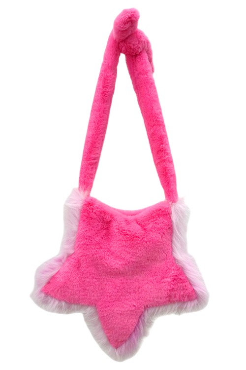 Bolso Plush Star - Fucsia