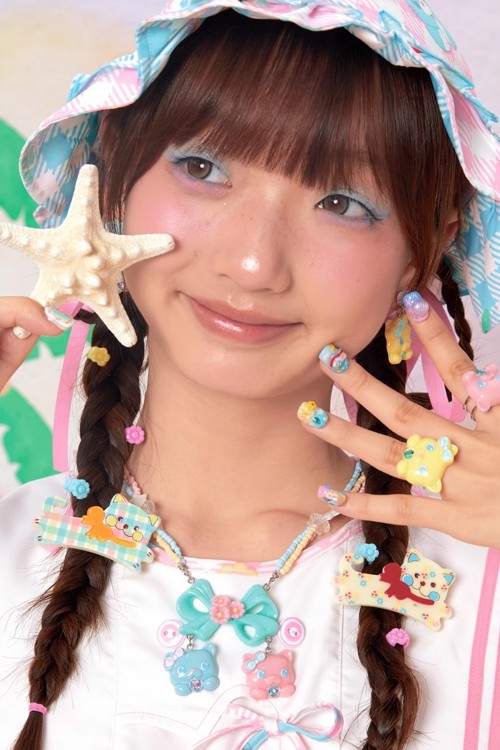 Collar Retro Cat Ribbon Menta x Rosa x Azul ~ Lutra Jump