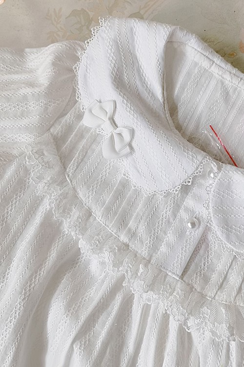 Little Doll House Lolita Blouse - White