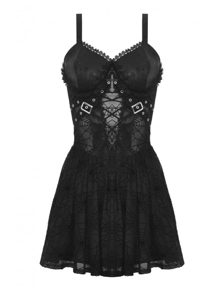 Gothic Amane Dress Black - Dark in Love