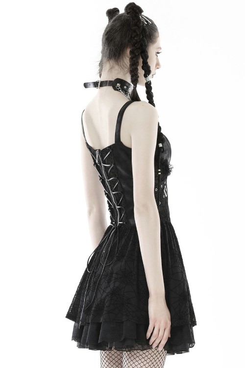Gothic Amane Dress Black - Dark in Love