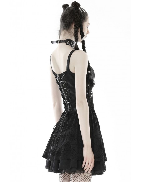 Vestido Gothic Amane Negro - Dark in Love