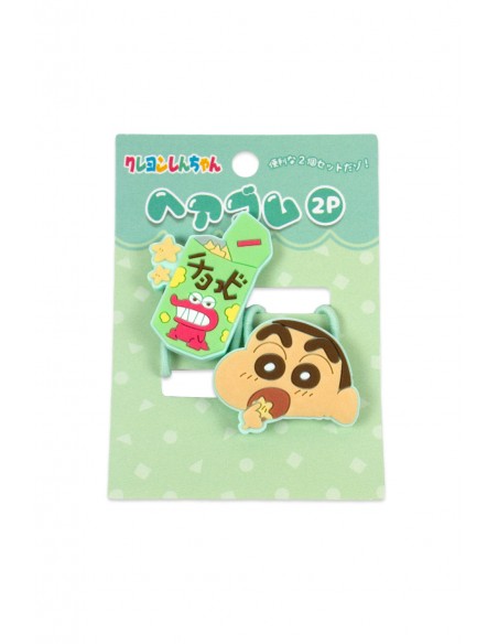 Rubber Mascot Hair Bands Crayon Shin-chan 2pc - Mint