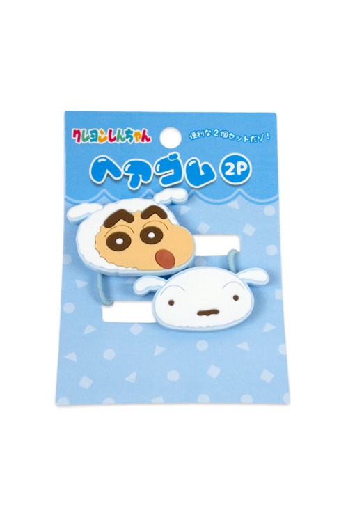 Crayon Shin-chan Gomas de Pelo Rubber Mascot 2pcs - Azul