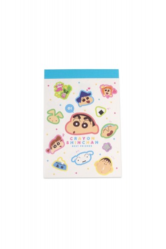 Crayon Shin-chan Best Friends Mini Memo Pad