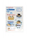 Stickers Crayon Shin-chan Sento - Blanco