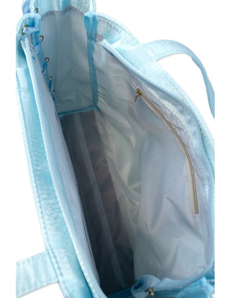 Satin Ribbon Ita Bag - Pastel Blue