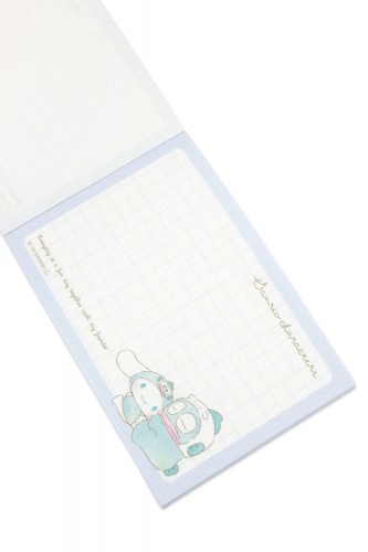 Together with Friends Cinnamoroll & Hangyodon Mini Memo Pad 2