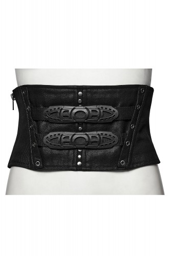 Cyber ​​Techno Corset Belt - Punk Rave 2