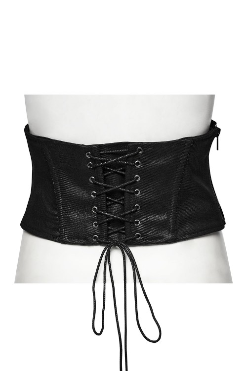 Cinturón Tipo Corset Cyber Techno - Punk Rave