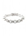 Gap Spikes Choker - White