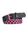Studded Belt - Fuchsia x Black