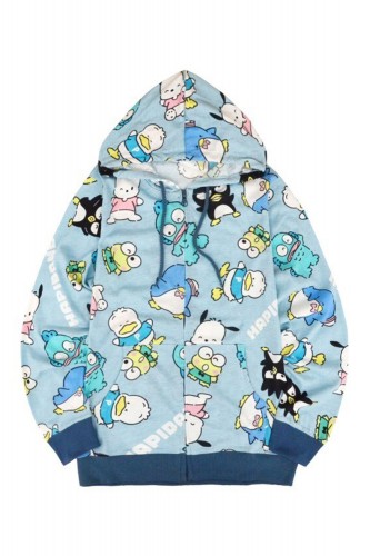 Hapidanbui Printed Hoodie - Sanrio