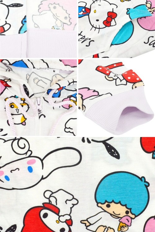Sudadera con Capucha Estampada Sanrio Characters Vintage - Sanrio
