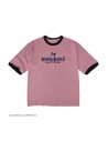 Kuromi I Want it to Be Mine Pink Ringer T-Shirt - Sanrio