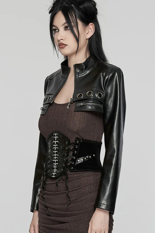 Corsé Spine Armor Negro - Punk Rave