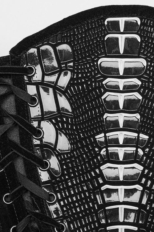 Corsé Spine Armor Negro - Punk Rave