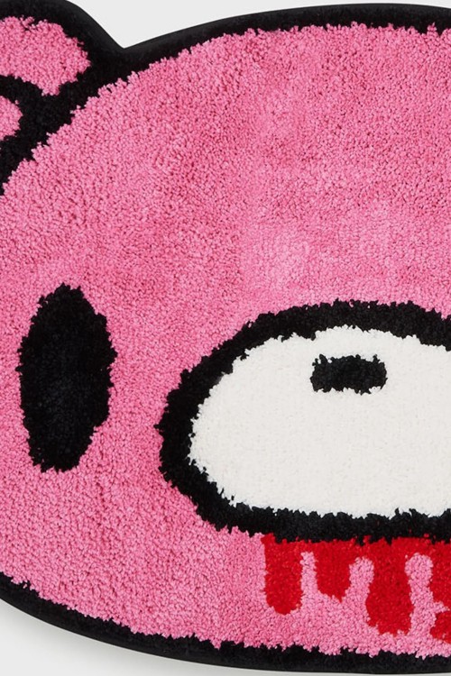 Pink Gloomy Bear Bathroom Rug - Killstar x Gloomy Bear