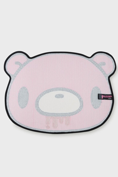 Pink Gloomy Bear Bathroom Rug - Killstar x Gloomy Bear