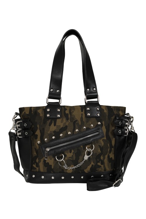 Hellbound Wish Camo Bag - Black