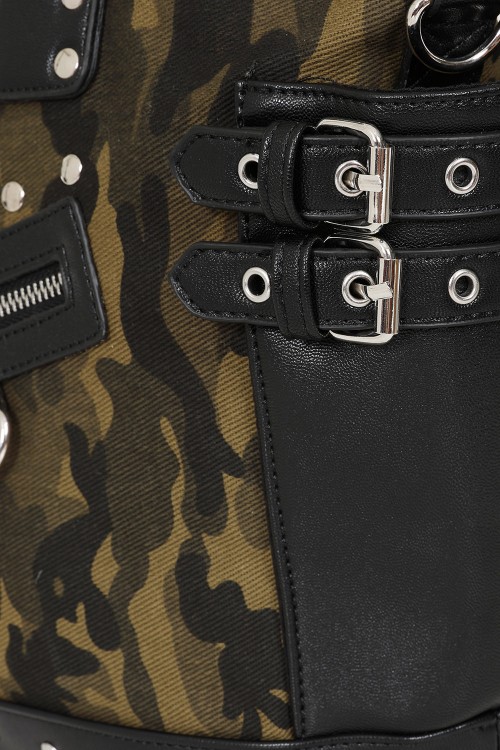 Bolso Hellbound Camo Wish - Negro