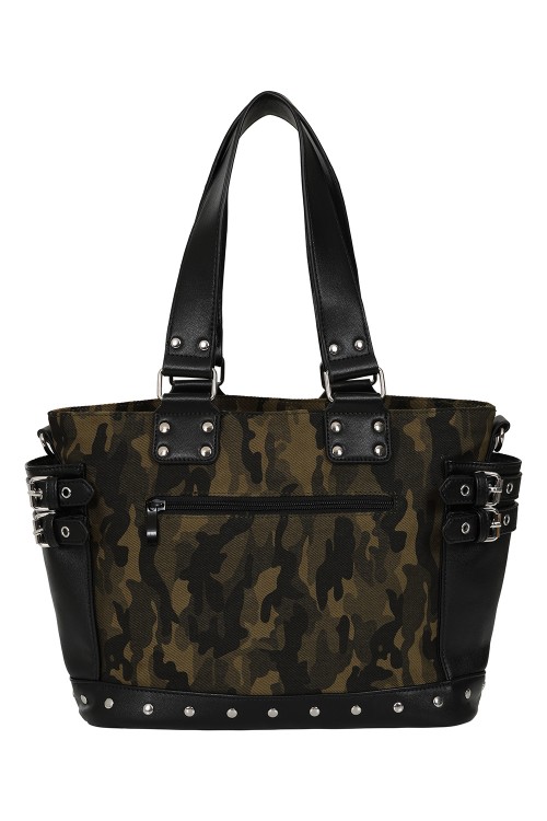 Hellbound Wish Camo Bag - Black