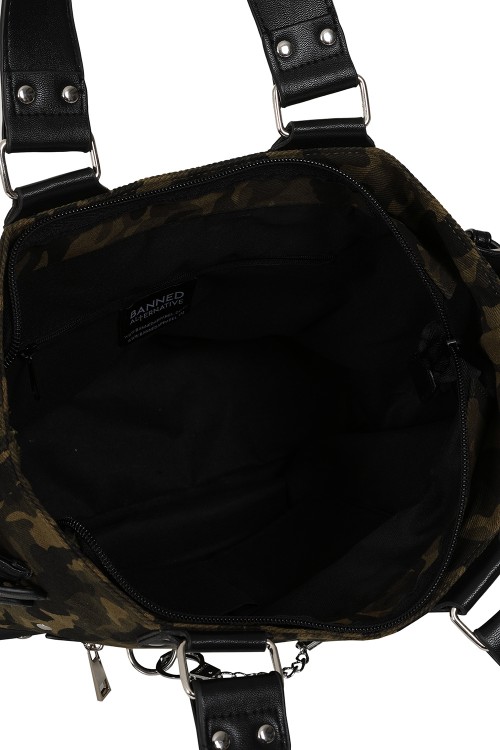 Bolso Hellbound Camo Wish - Negro